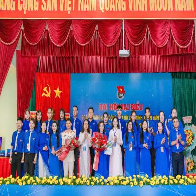 ĐẠI HỘI ĐẠI BIỂU ĐOÀN TNCS HỒ CHÍ MINH XÃ AN HƯNG LẦN THỨ I, NHIỆM KỲ 2025 - 2030 THÀNH CÔNG TỐT ĐẸP