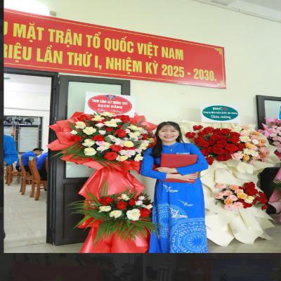 Đoàn phường Nam Triệu thông báo danh sách cán bộ Khóa I, Nhiệm kỳ 2025 - 2030