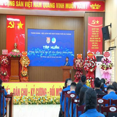 Tập huấn nâng cao năng lực số cho thanh thiếu niên