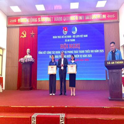 ĐOÀN XÃ AN THÀNH: TỔNG KẾT CÔNG TÁC ĐOÀN, HỘI VÀ PHONG TRÀO THANH THIẾU NHI NĂM 2025