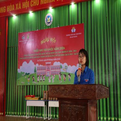 ĐOÀN XÃ AN THÀNH TỔ CHỨC THÀNH CÔNG NGÀY HỘI THIẾU NHI VUI KHỎE NĂM 2026