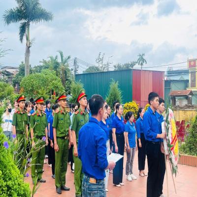 Hành trình đến địa chỉ đỏ - Dâng hương tưởng niệm anh hùng liệt sỹ nhân kỉ niệm 95 năm Ngày thành lập Đoàn