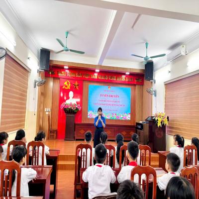 TĂNG CƯỜNG GIÁO DỤC PHÁP LUẬT CHO THIẾU NHI TẠI TRƯỜNG TIỂU HỌC AN HỒNG