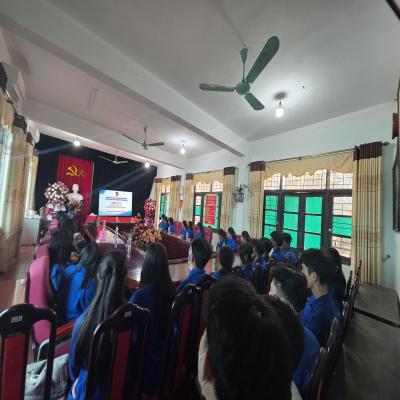 TRUNG TÂM GDNN-GDTX NINH GIANG TỔ CHỨC DIỄN ĐÀN XÂY DỰNG TÌNH BẠN ĐẸP - NÓI KHÔNG VỚI BẠO LỰC HỌC ĐƯỜNG