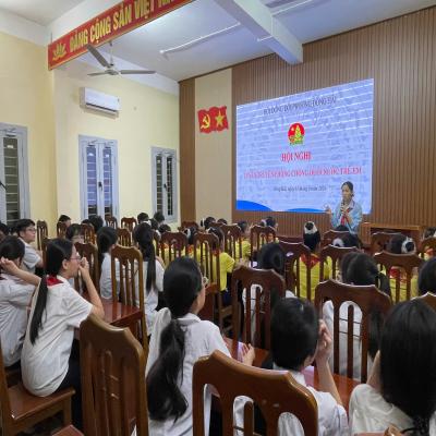 HỘI ĐỒNG ĐỘI PHƯỜNG ĐÔNG HẢI: TUYÊN TRUYỀN PHÒNG, CHỐNG ĐUỐI NƯỚC TRẺ EM