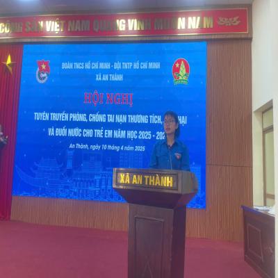 An Thành: tổ chức Hội nghị tuyên truyền phòng, chống tai nạn thương tích, xâm hại và đuối nước trẻ em trên địa bàn.