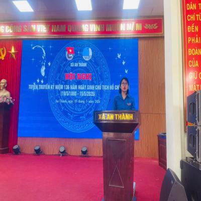 AN THÀNH: TỔ CHỨC TUYÊN TRUYỀN KỶ NIỆM 136 NĂM NGÀY SINH CHỦ TỊCH HỒ CHÍ MINH