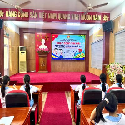 THƯ GỬI ĐẠI HỘI ĐOÀN TNCS HỒ CHÍ MINH CÁC CẤP