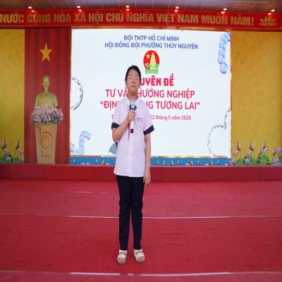 TỔ CHỨC CHƯƠNG TRÌNH “TƯ VẤN HƯỚNG NGHIỆP – ĐỊNH HƯỚNG TƯƠNG LAI”