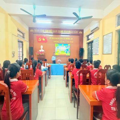 ĐƯỜNG AN: TỔ CHỨC TRIỂN KHAI CHƯƠNG TRÌNH “THIẾU NHI VIỆT NAM - HỌC TẬP TỐT, RÈN LUYỆN CHĂM” VÀ HƯỚNG DẪN CÀI ĐẶT ỨNG DỤNG LÀM VIỆC TỐT NĂM HỌC 2025 – 2026