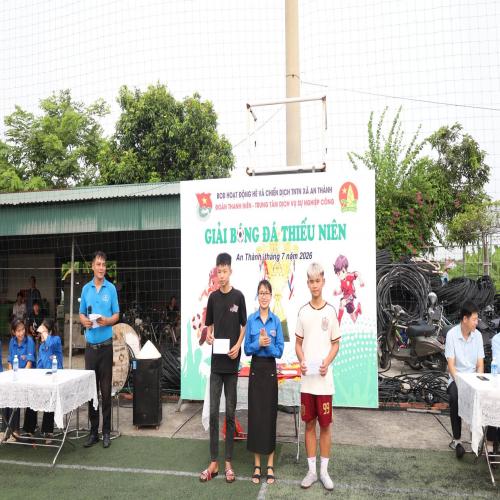 AN THÀNH: BẾ MẠC GIẢI BÓNG ĐÁ THIẾU NIÊN HÈ 2026